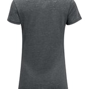 Back view of Women’s Vintage Dye V-Neck T-Shirt