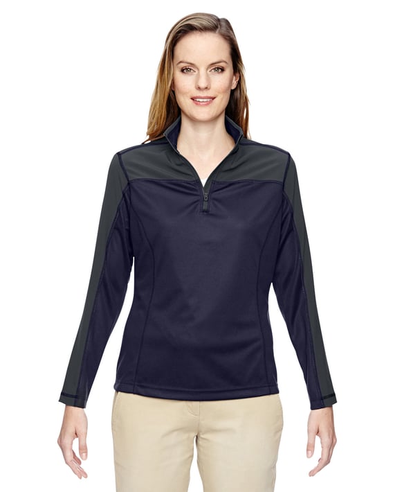 Front view of Ladies’ Excursion Circuit Performance Quarter-Zip