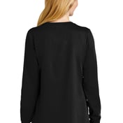 Back view of Wink Women’s Premiere Flex Full-Zip Scrub Jacket