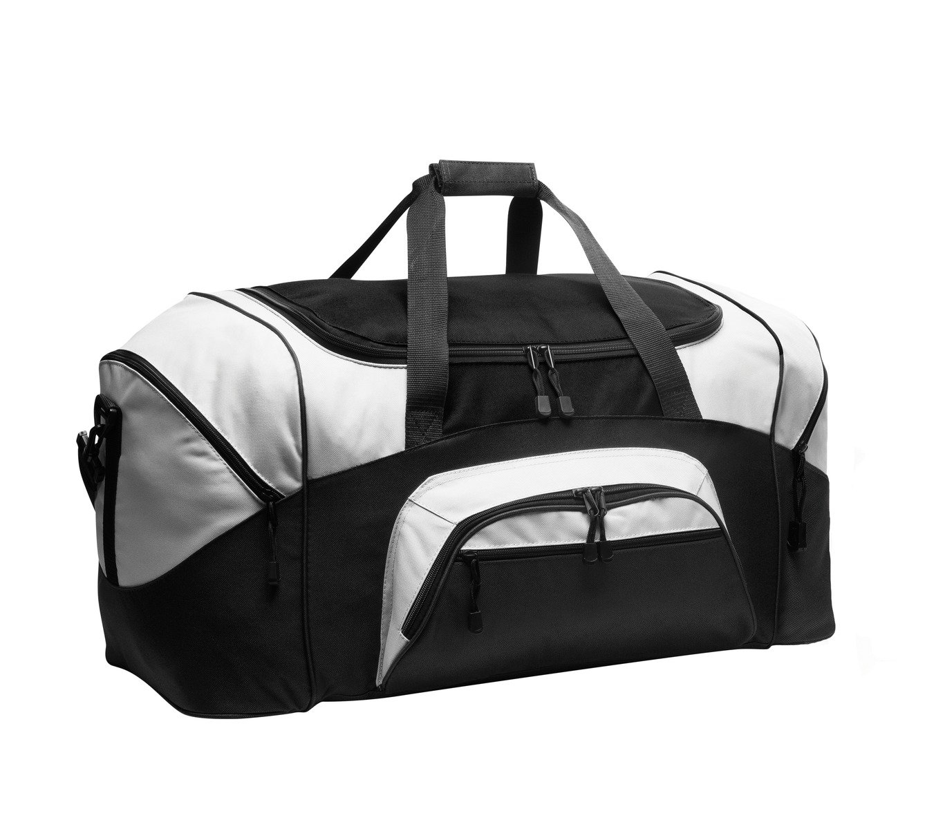 Front view of Standard Colorblock Sport Duffel