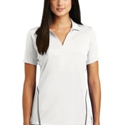 Front view of Ladies Contrast PosiCharge&reg; Tough Polo&reg;
