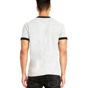 Back view of Unisex Ringer T-Shirt