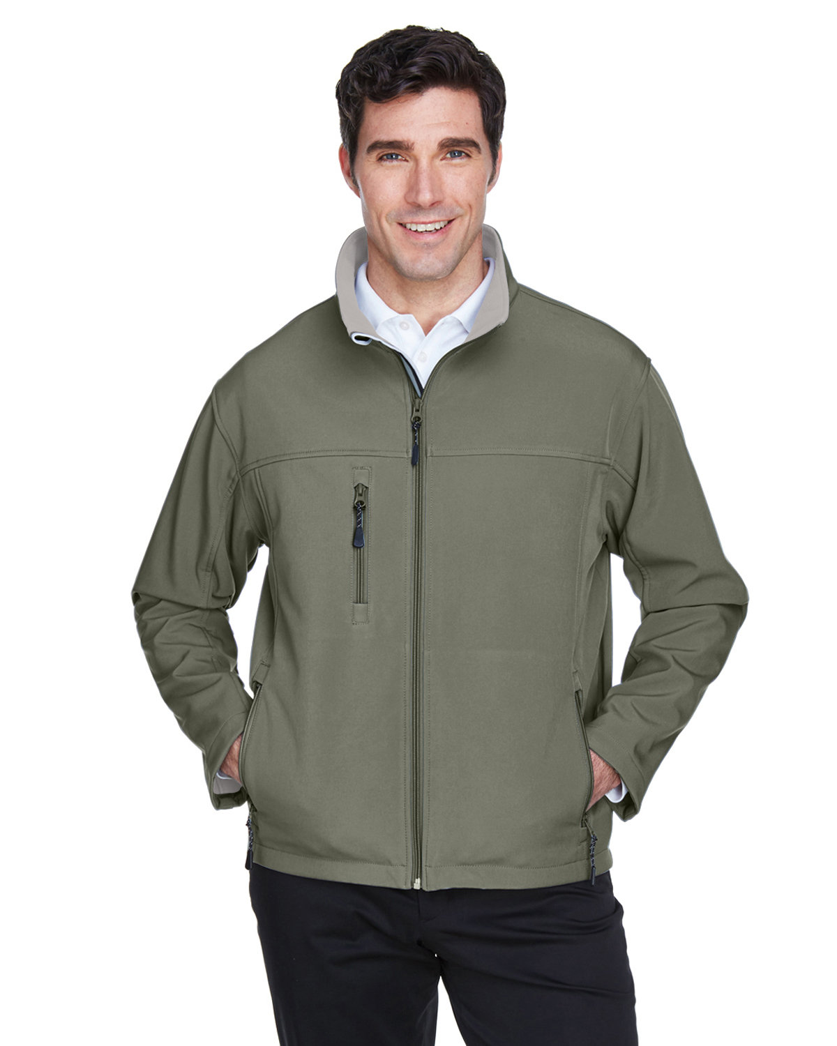 Front view of Men’s Soft Shell Jacket