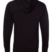 Back view of Jersey Sport Lace Hooded Pullover