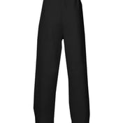 Back view of Youth Open-Bottom Sweatpants