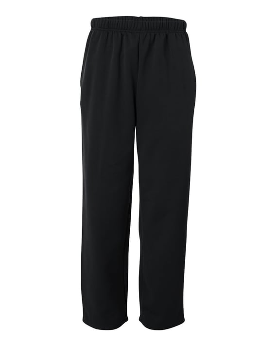 Front view of Performance Fleece Open-Bottom Sweatpants