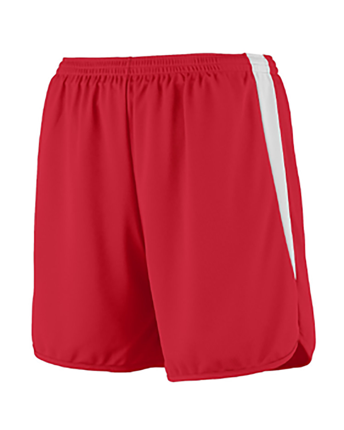 Front view of Youth Wicking Polyester Short
