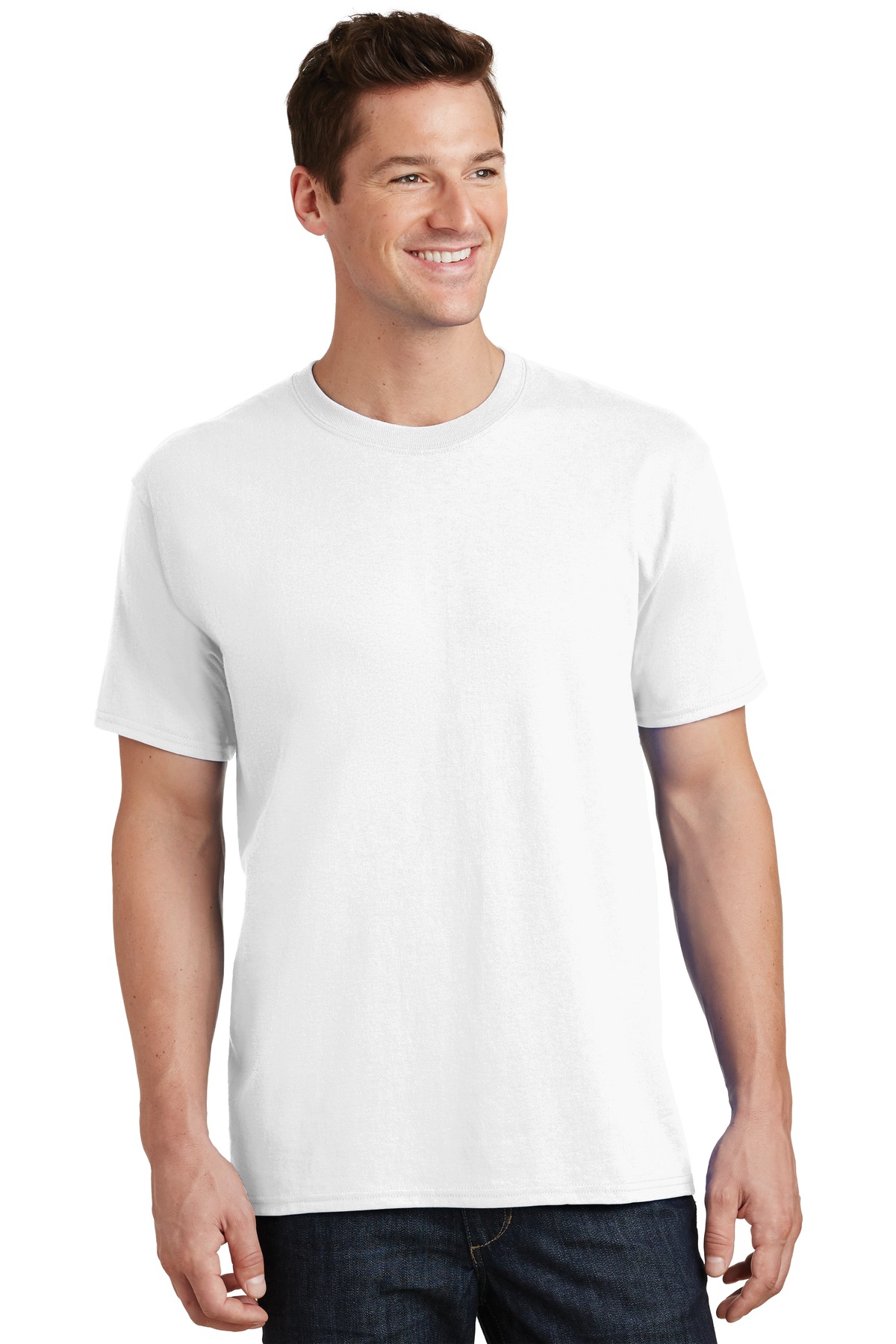 Front view of Tall Core Cotton Tee