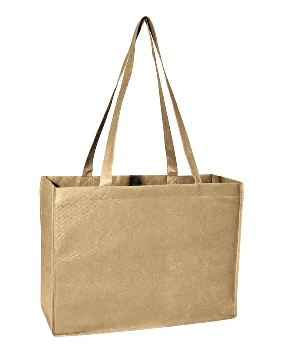 Front view of Non-Woven Deluxe Junior Tote