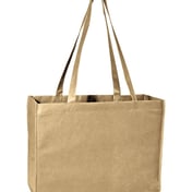 Front view of Non-Woven Deluxe Junior Tote