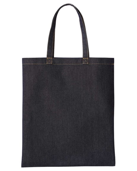 Front view of Denim Tote Bag