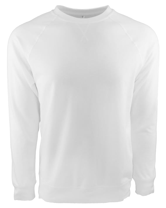 Front view of Unisex Laguna French Terry Raglan Sweatshirt