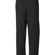 Back view of Open-Bottom Sweatpants