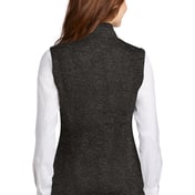 Back view of Women’s Sweater Fleece Vest