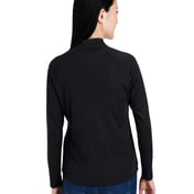 Back view of Women’s Origin Performance Pique Quarter-Zip Pullover