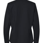 Back view of Women’s Long Sleeve Industrial Work Shirt
