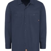 Front view of Industrial Cotton Long Sleeve Work Shirt