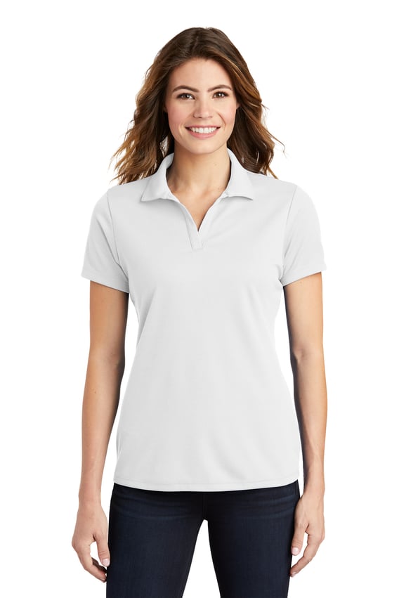 Front view of Women’s PosiCharge&reg; RacerMesh&reg; Polo