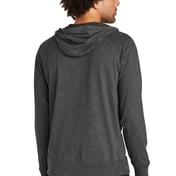 Back view of Sueded Cotton Blend Full-Zip Hoodie