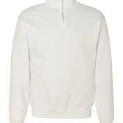 Front view of Nublend® Cadet Collar Quarter-Zip Sweatshirt