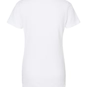 Back view of Women’s Fine Jersey Classic Fit T-Shirt