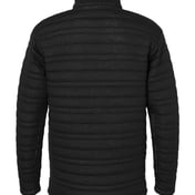 Back view of Horizon Snap Pullover