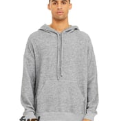 Front view of FWD Fashion Sueded Fleece Hoodie