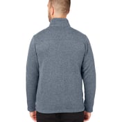 Back view of Men’s Dropline Sweater Fleece Jacket