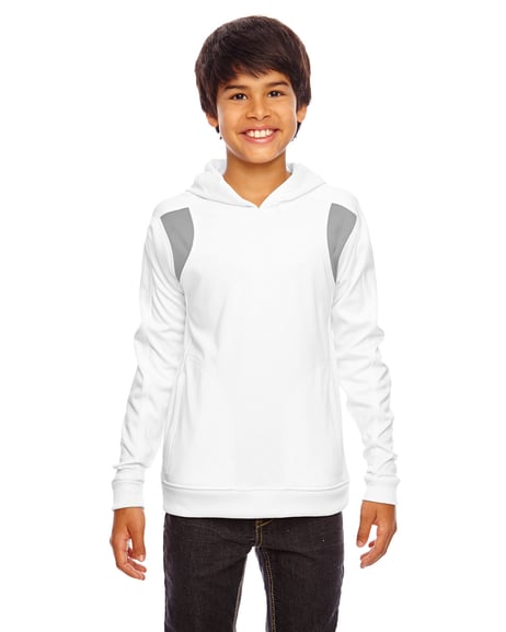 Front view of Youth Elite Performance Hoodie