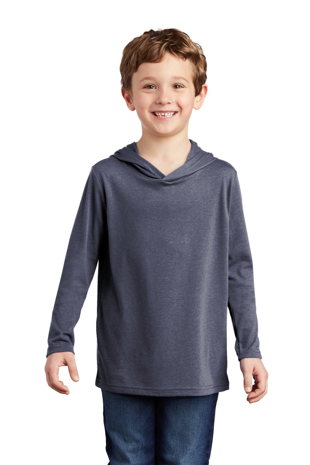 Front view of Youth Perfect Tri ® Long Sleeve Hoodie