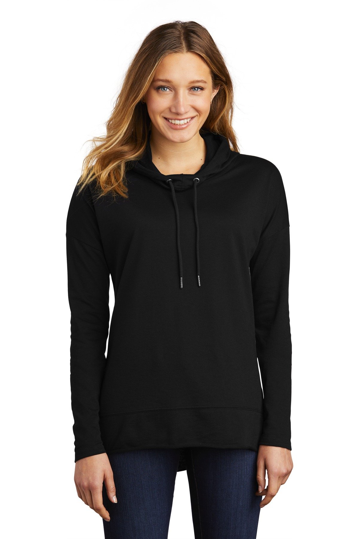 Front view of Women’s Featherweight French Terry Hoodie