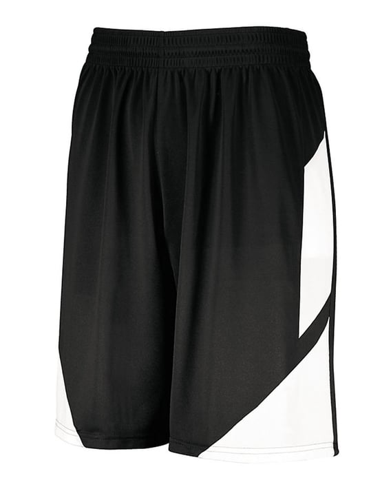 Side view of Youth Step-Back Basketball Shorts