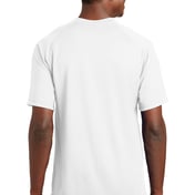 Back view of Dry Zone&reg; Short Sleeve Raglan T-Shirt