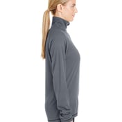 Side view of Ladies’ Tech Stripe Quarter Zip