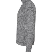 Side view of Cosmic Fleece Quarter-Zip Sweatshirt