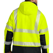 Back view of ANSI 107 Class 3 Waterproof Heavyweight Insulated Jacket