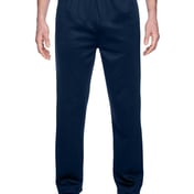 Front view of Adult 6 Oz. DRI-POWER® SPORT Pocketed Open-Bottom Sweatpant