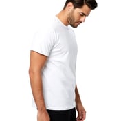 Side view of Men’s Made In USA Short Sleeve Crew T-Shirt