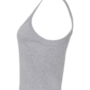Side view of Women’s Micro Rib Spaghetti Strap Tank