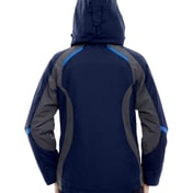 Back view of Ladies’ Height 3-in-1 Jacket With Insulated Liner