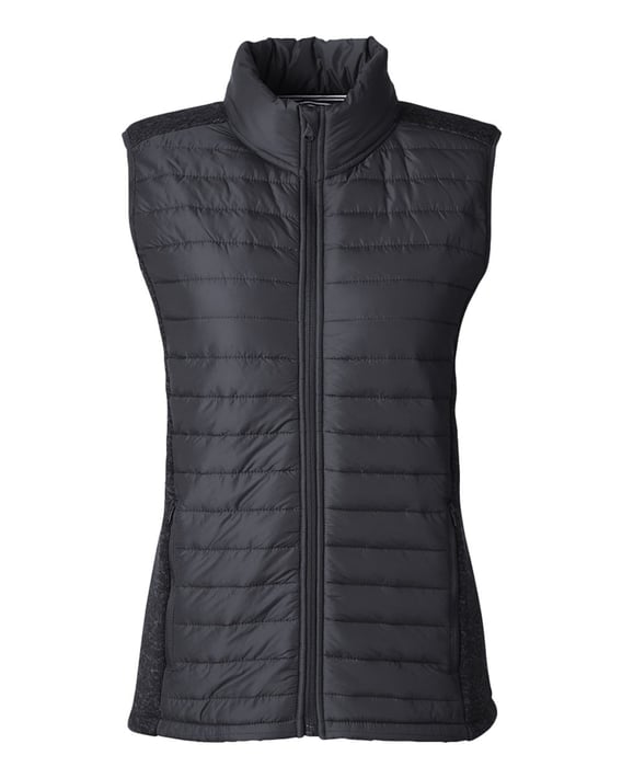 Front view of Women’s Harbor Puffer Vest