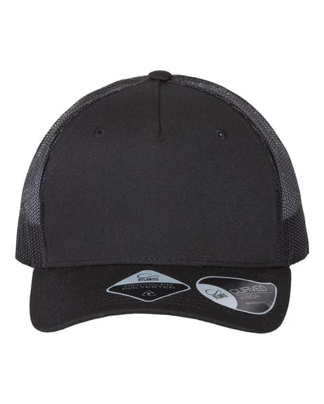 Frontview ofSustainable Five-Panel Trucker Cap