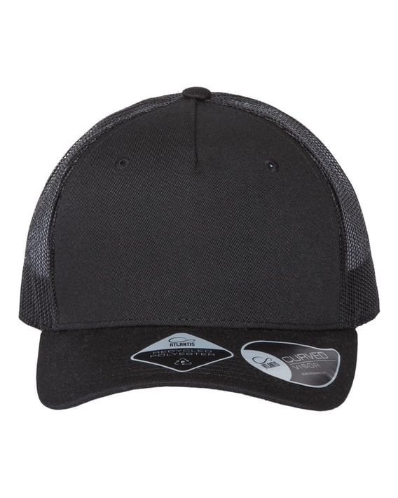 Front view of Sustainable Five-Panel Trucker Cap