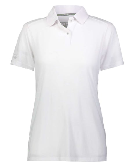 Front view of Women's Repreve® Eco Polo