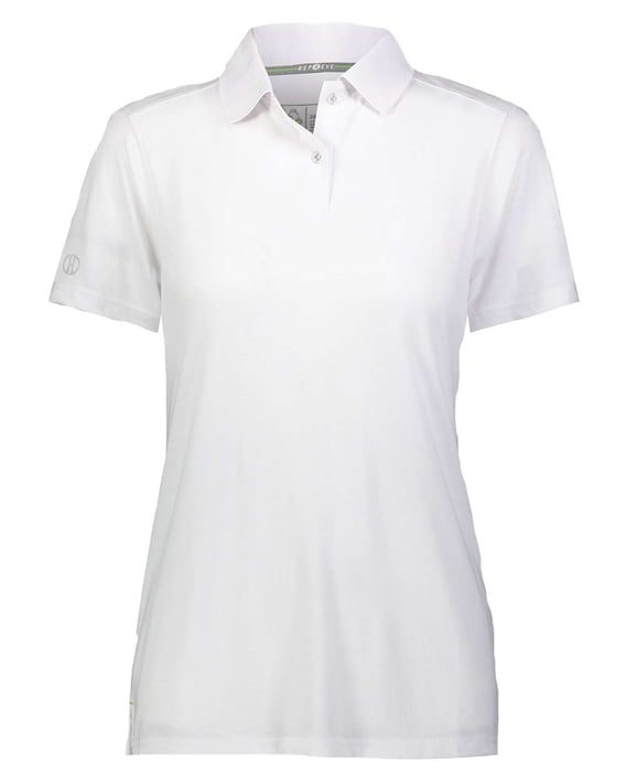 Front view of Women’s Repreve® Eco Polo