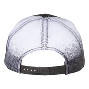 Back view of Printed Mesh Trucker Cap