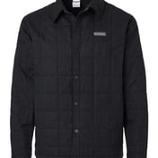 Front view of Landroamer™ Quilted Shirt Jacket