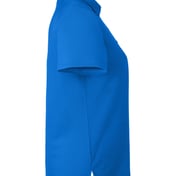 Side view of Ladies’ Fusion ChromaSoft Pique Polo