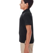 Side view of Youth Origin Performance Piquéé Polo