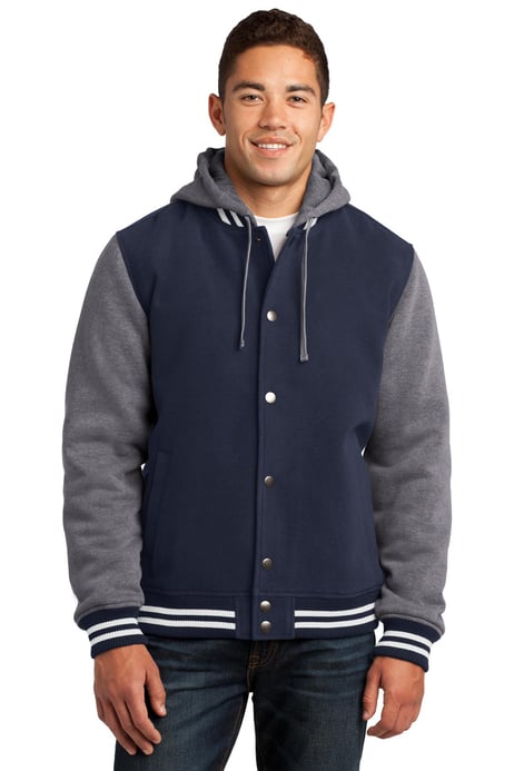 Front view of Insulated Letterman Jacket